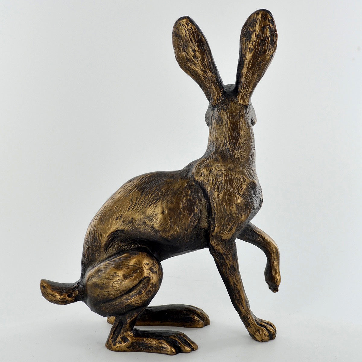 Buttercup Hare Lakeshore Rabbit Resin Cast Figurine