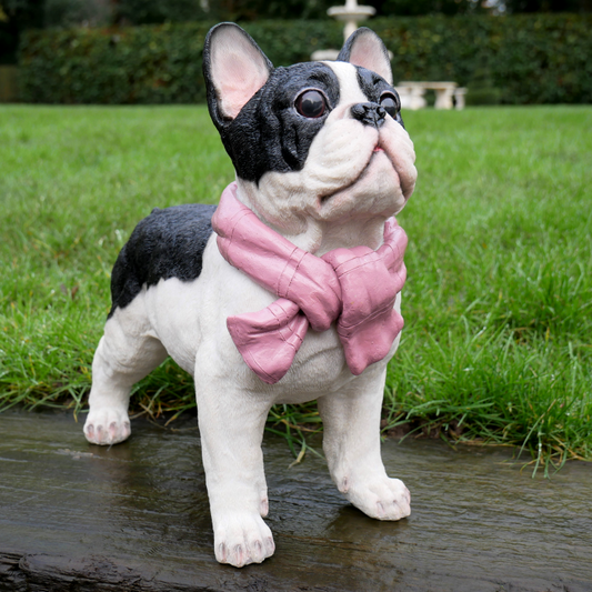 French Bulldog With Scarf Ornament