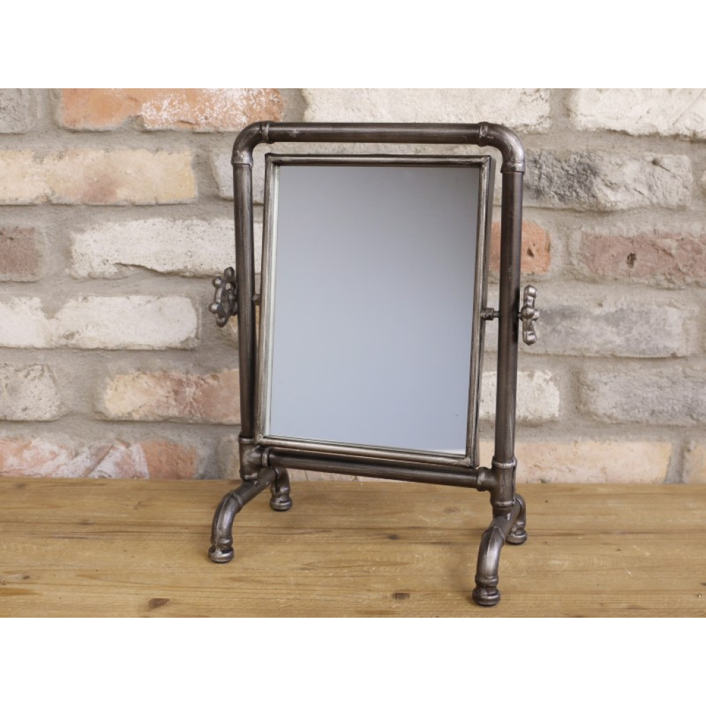Industrial Style Dressing Table Mirror