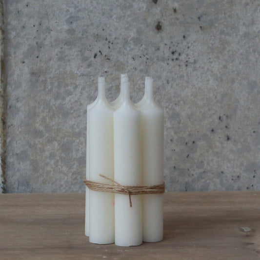 Mother Of Pearl Handmade Short Dinner Candles
