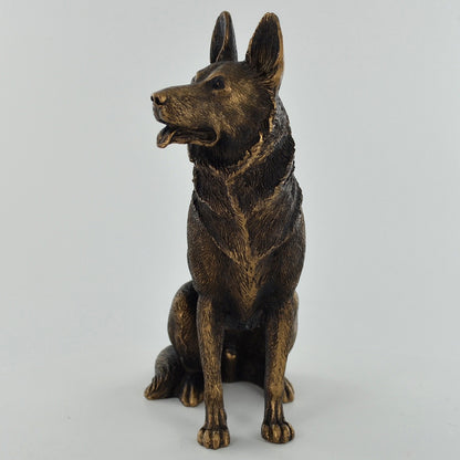 German Shepherd Dog Resin Cast Ornament