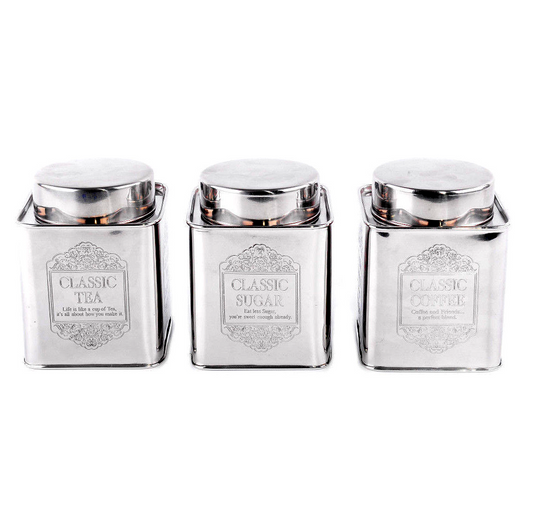 Set of 3 Storage Canisters