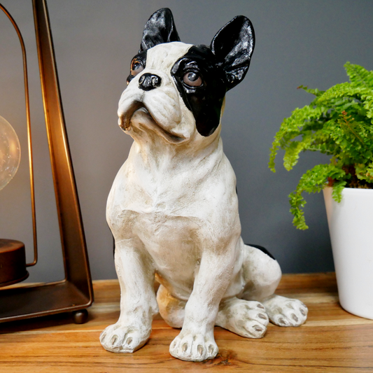 Sitting French Bulldog Resin Ornament