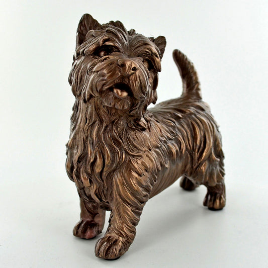West Highland Terrier Cold Cast Bronze Sculpture