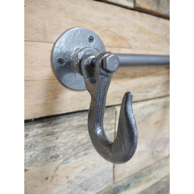 Industrial Wall Mounted Butchers Coat Hanging Hooks