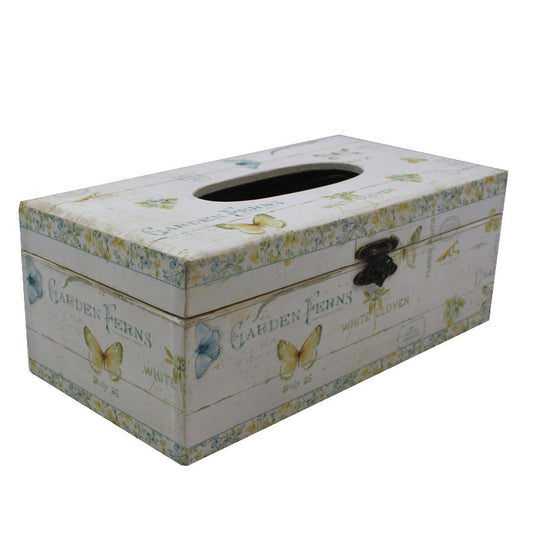 Vintage Stule Butterfly Tissue Box Cover